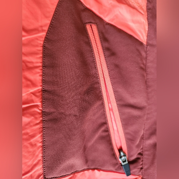 NWT Oros Mens Orange (Fired Clay) Full Zip Hooded Solarcore Jacket Size 2XL - Picture 5 of 6